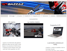 Tablet Screenshot of bazzaz.it